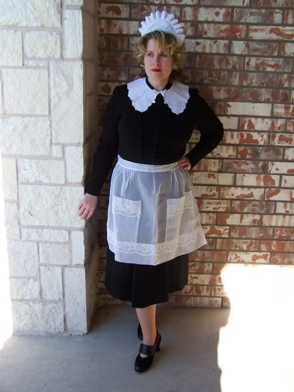 1940's waitress costume